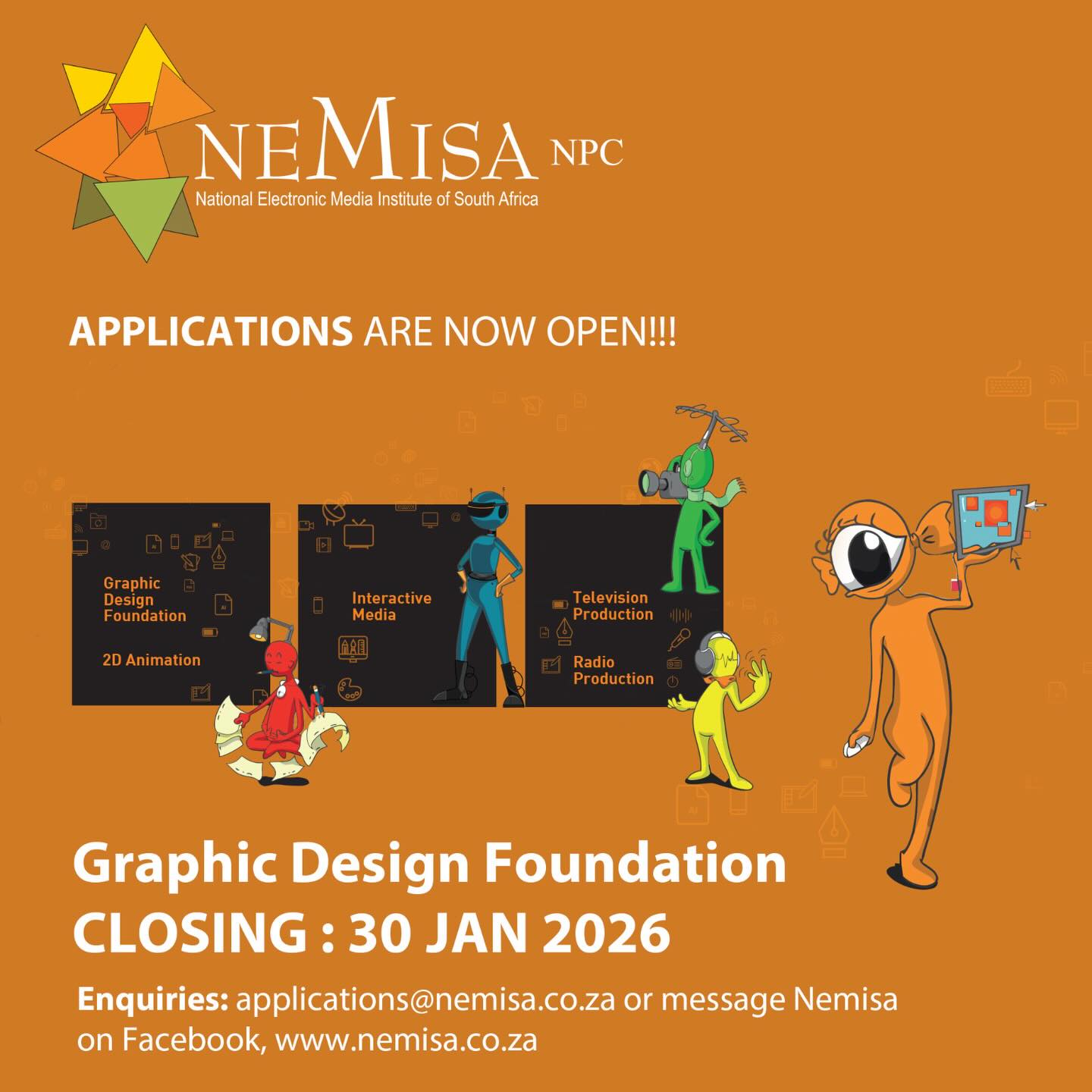 NeMisa Applications now open
