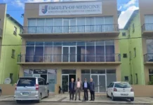 ERMELO DOCTOR INSPIRES FUTURE MEDICAL PRACTITIONERS AT A SWAZILAND UNIVERSITY WITH PATIENT-CENTRED CARE APPROACH LECTURE Dr Nkambule with other Doctors at Eswatini Christian Medical University - EMCU