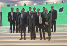 China’s Wu Peng Hails South Africa’s Largest Wind Farm as Symbol of Green Growth and Deepening Bilateral Partnership President Cyril Ramaphosa, Ambassador Wu Peng, Mpumalanga Premier Mandla Ndlovu, Seriti Gree CEO Mike Teke